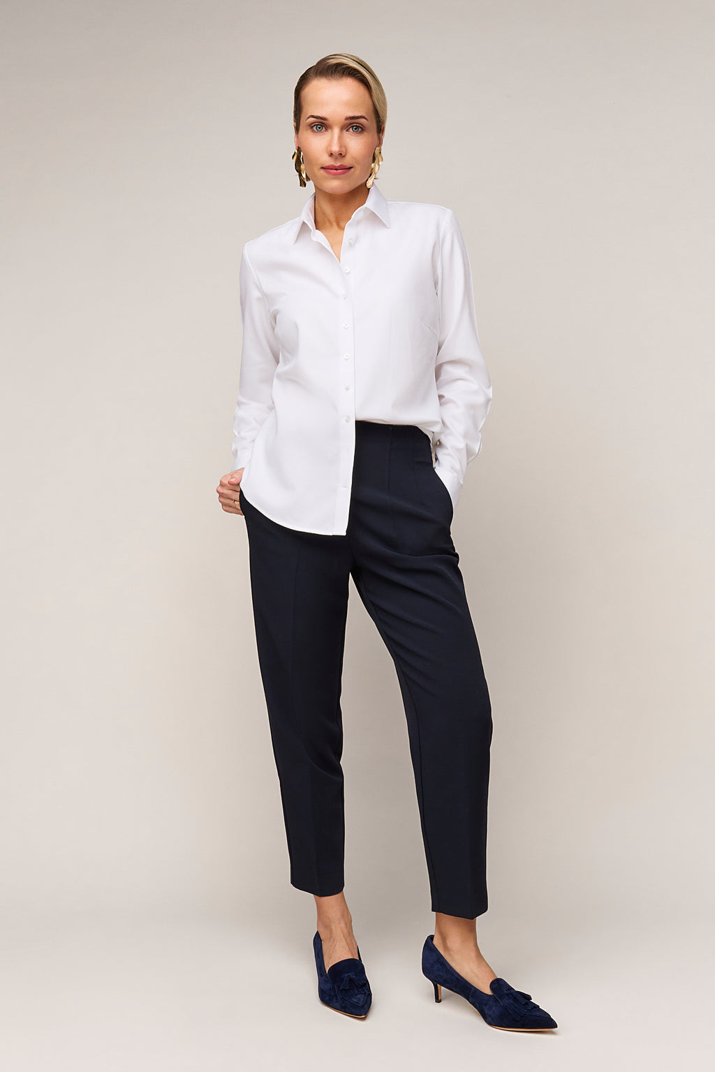 Women's Blouse Regular Fit - Single Cuff