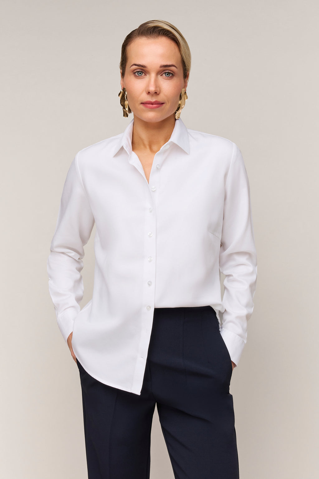 Women's Blouse Regular Fit - Single Cuff